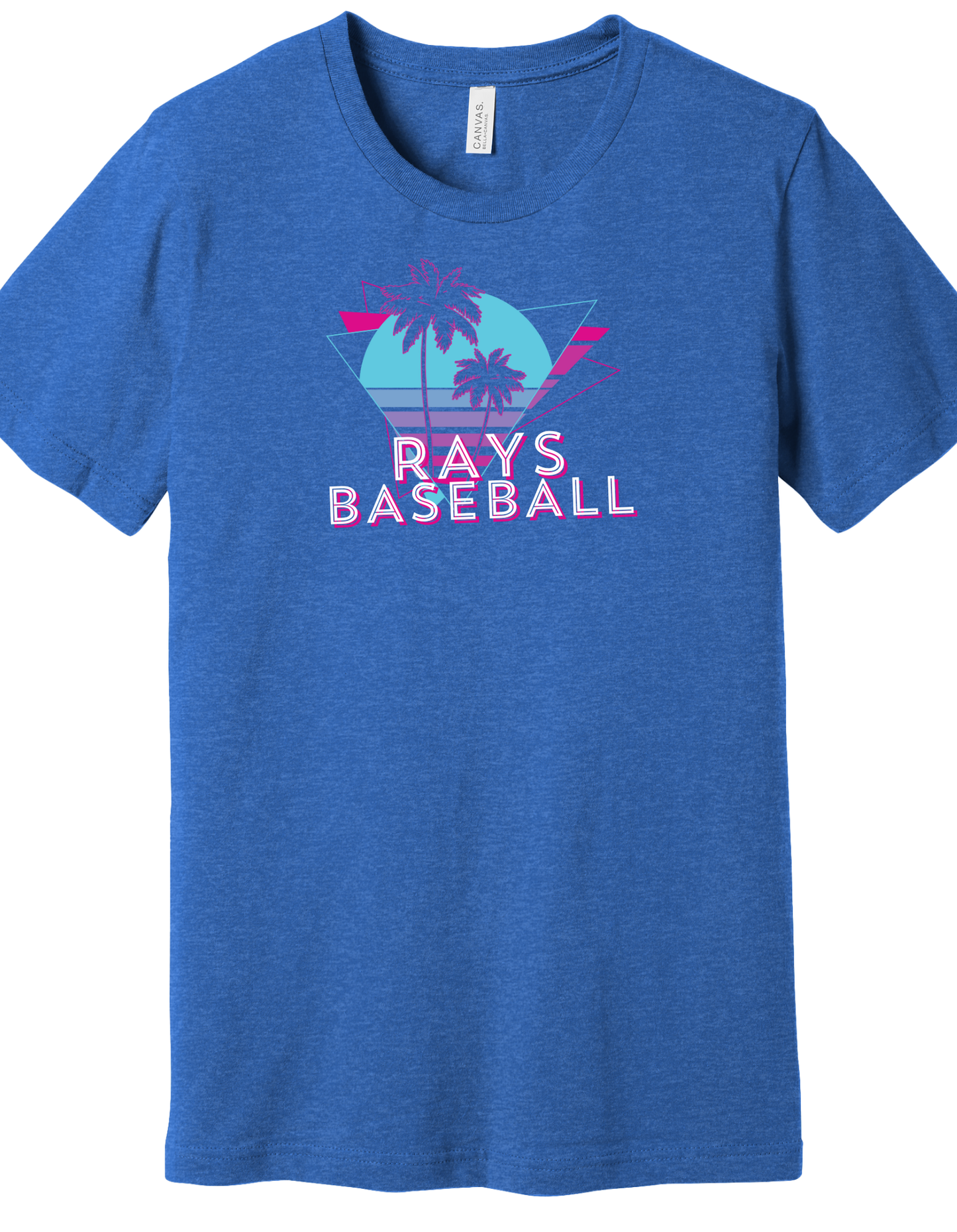 Retro Rays Baseball Shirt
