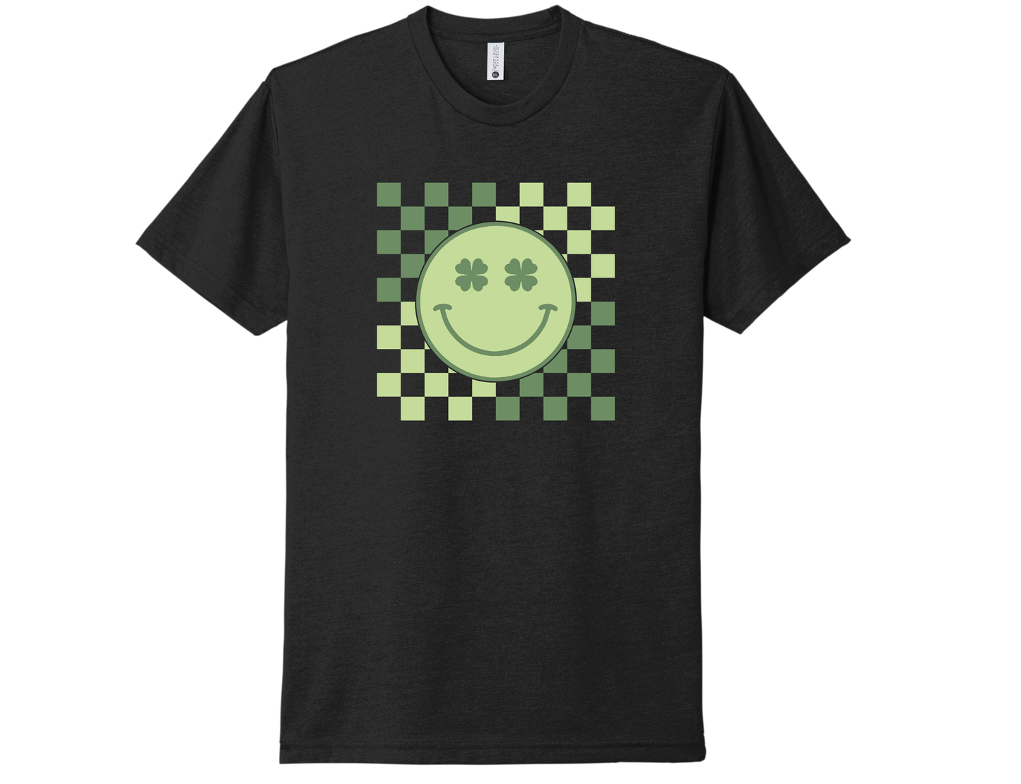 Checkered Smiley Face Shirt