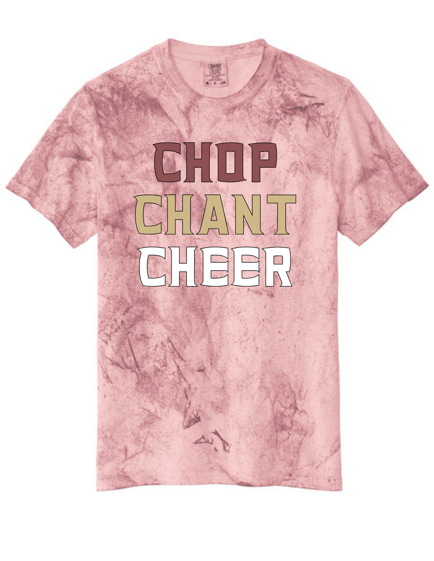 CHOP CHANT CHEER