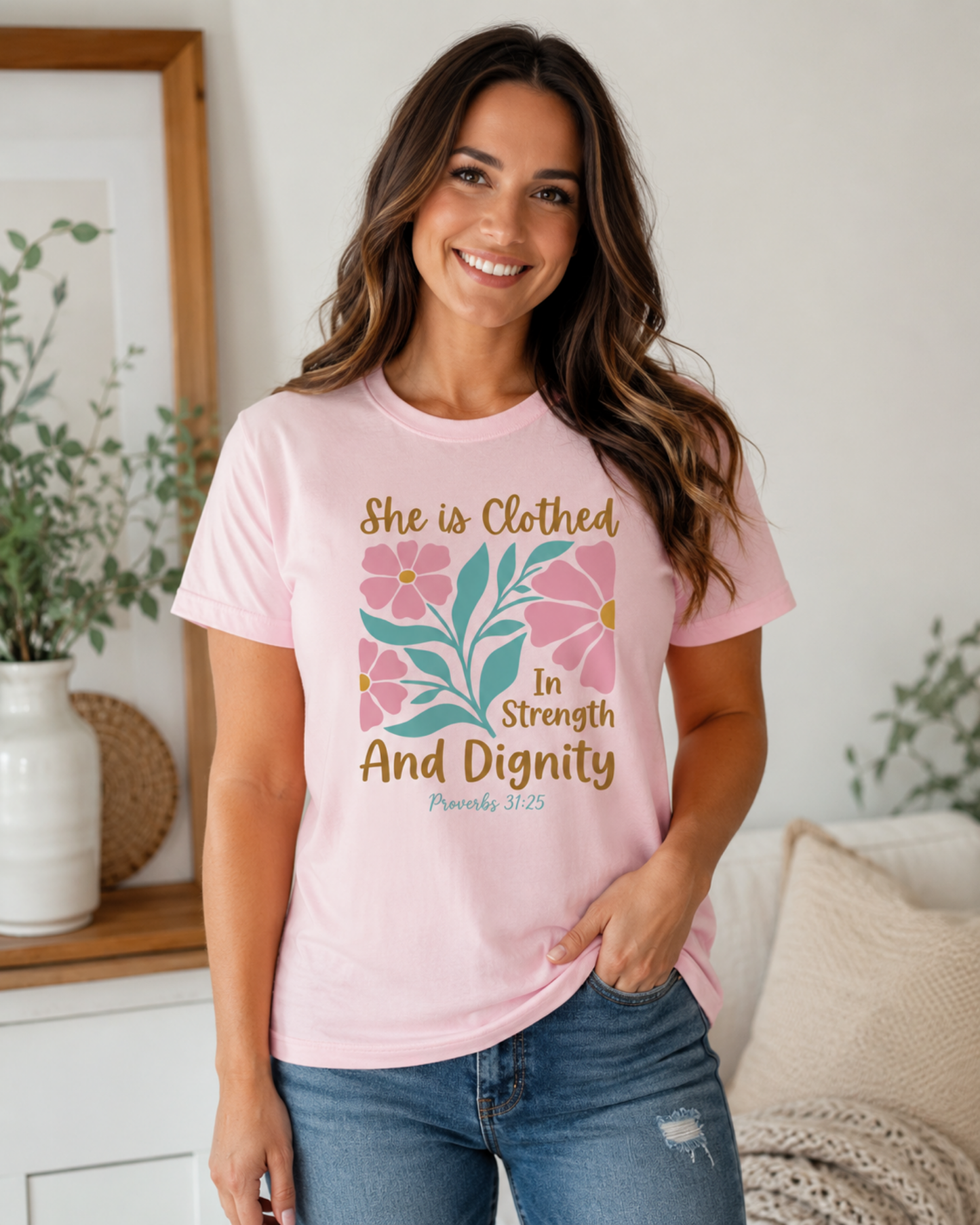 Clothed in strength and dignity