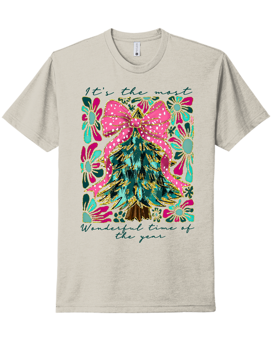 Christmas Tree Bow Shirt