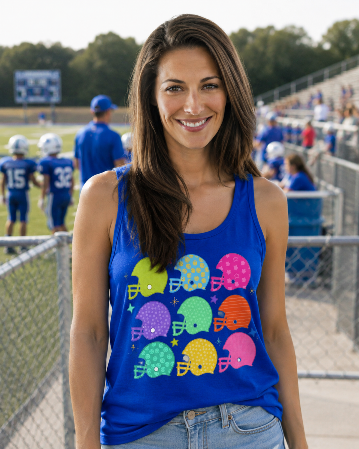 Football Helmet Tank