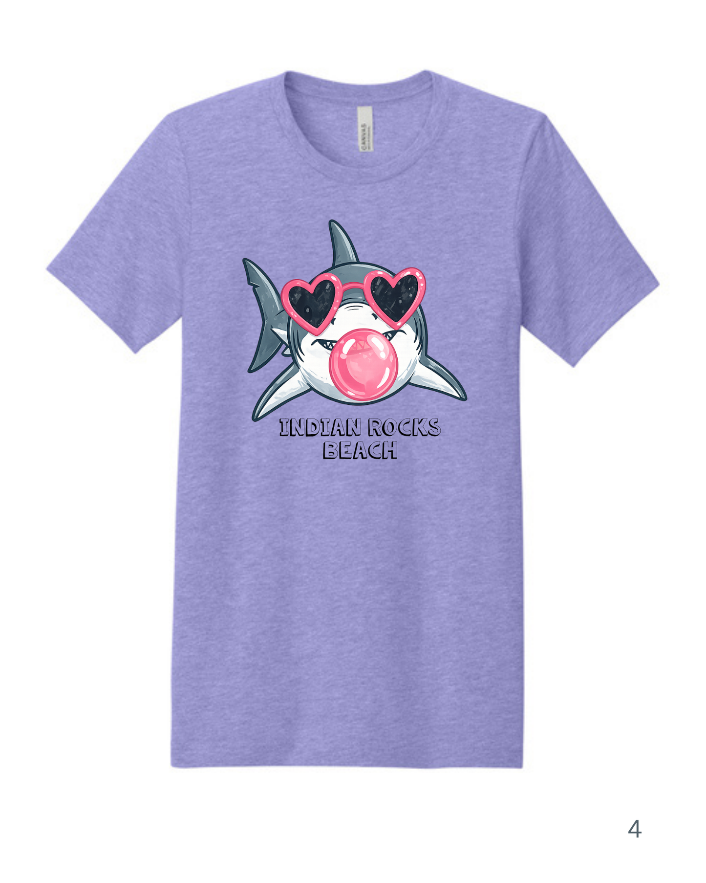 Bubble Gum Shark Indian Rocks Shirt