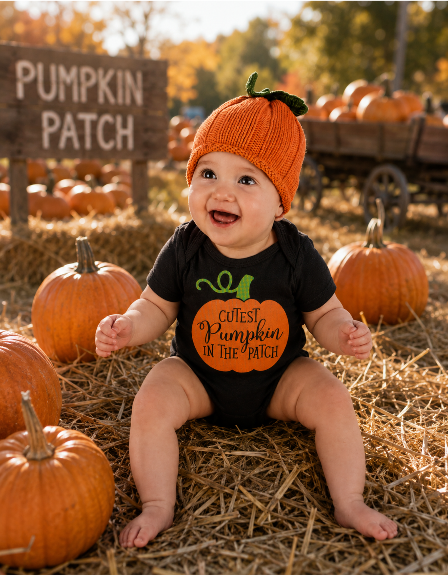 Cutest pumpkin in the patch