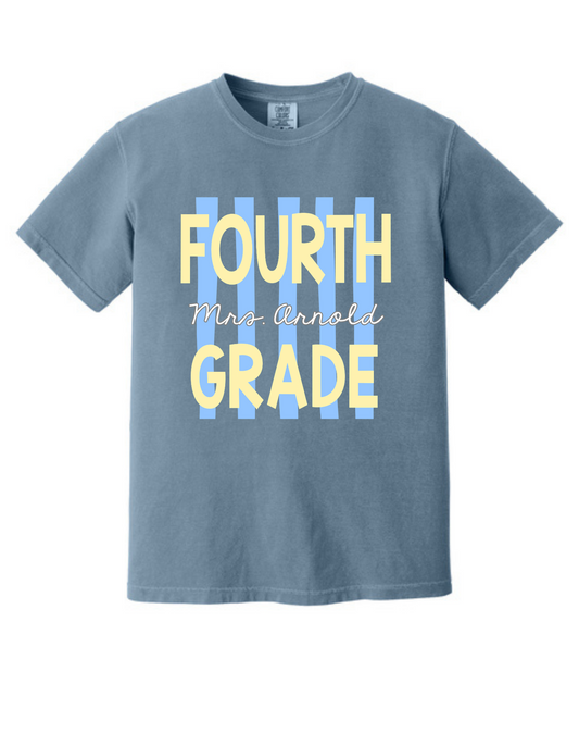 Grade Level Teacher Shirt