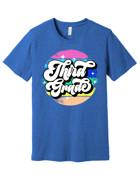 Neon Grade Level Teacher Shirt