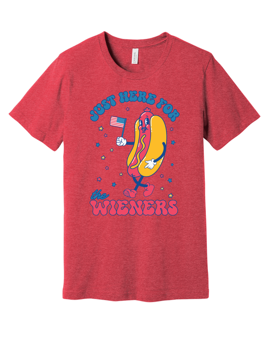 Just here for the wieners Shirt