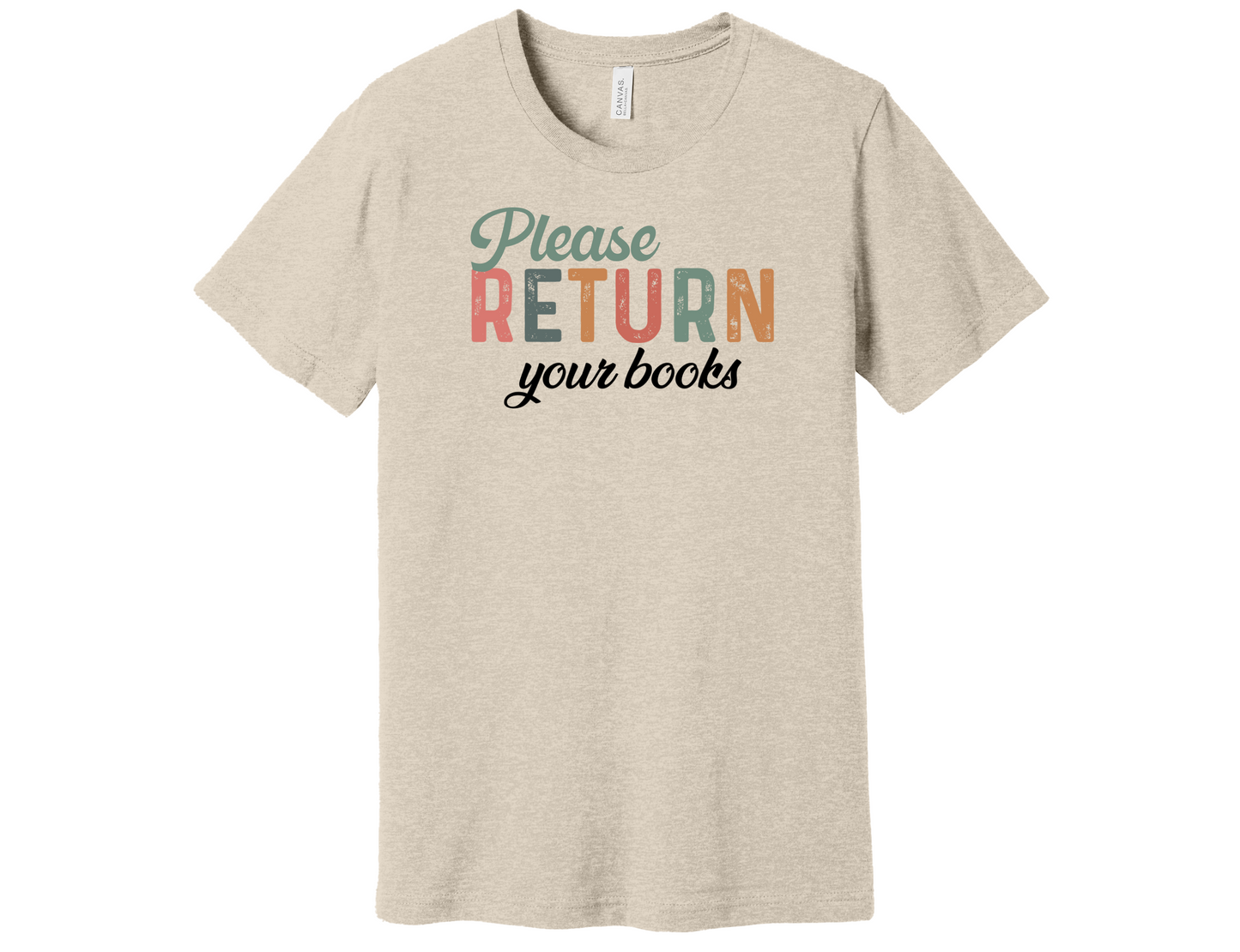 Please Return your Books Shirt