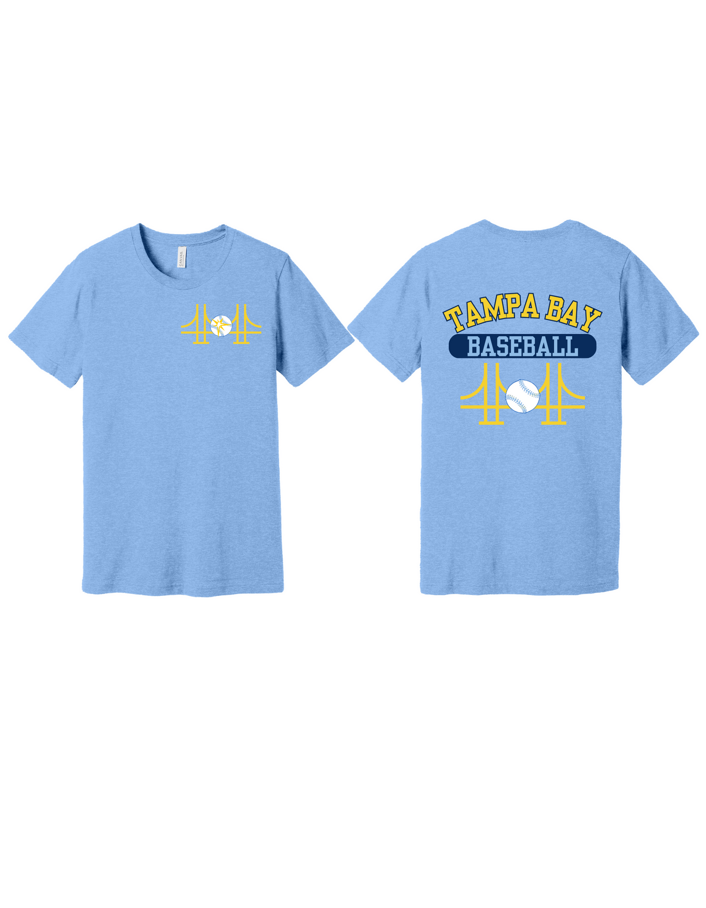 Front and Back Rays Bridge Shirt