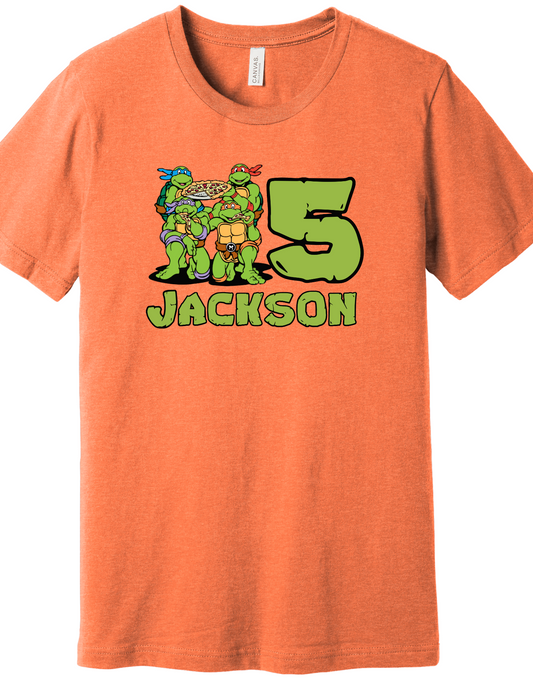 TMNT Birthday Shirt
