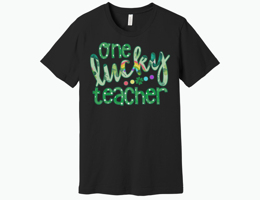 Lucky Teacher Shirt