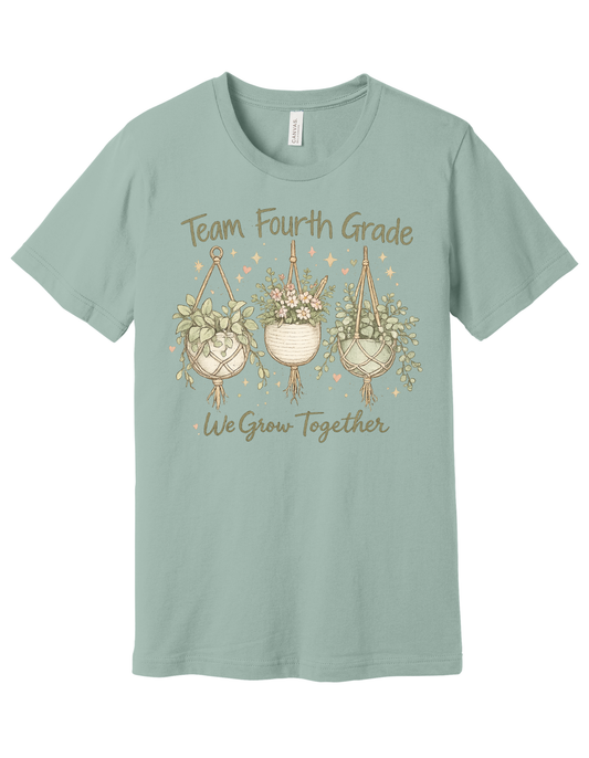 We Grow Together Grade Level Shirt