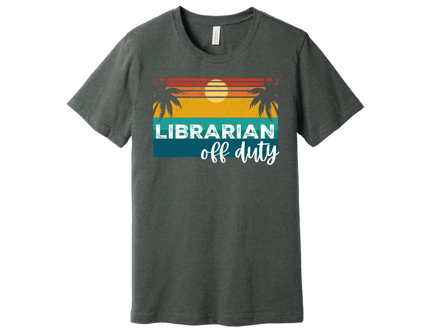 Librarian Palm Tree Shirt