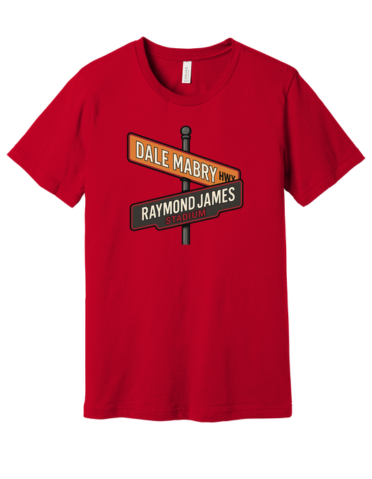 Bucs Street Sign Shirt