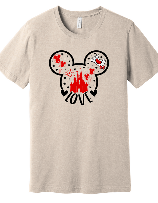 Couple Mickey Love Shirt