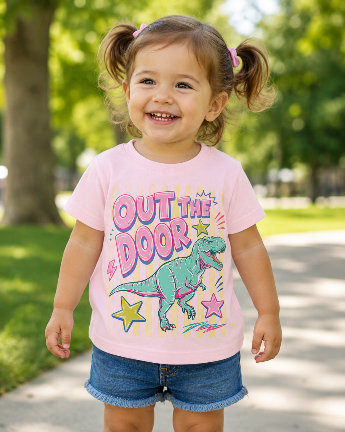 Out the door Dinosaur