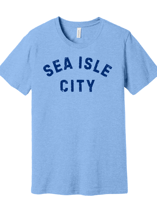 Sea Isle City Basic Font shirt