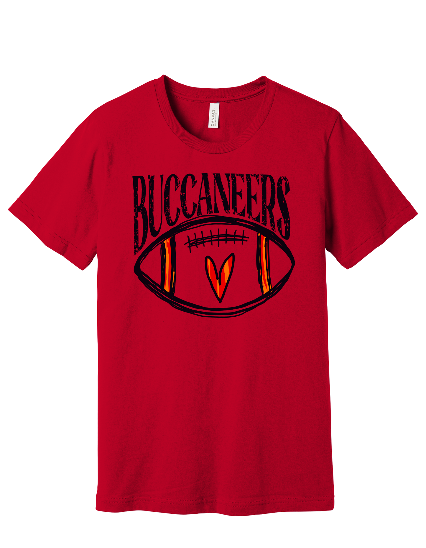 Buccaneers Heart Shirt