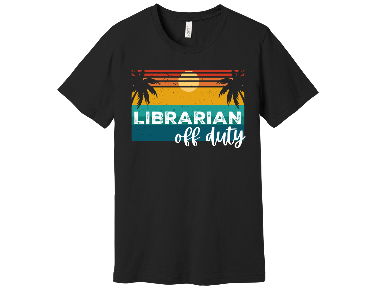 Librarian Palm Tree Shirt