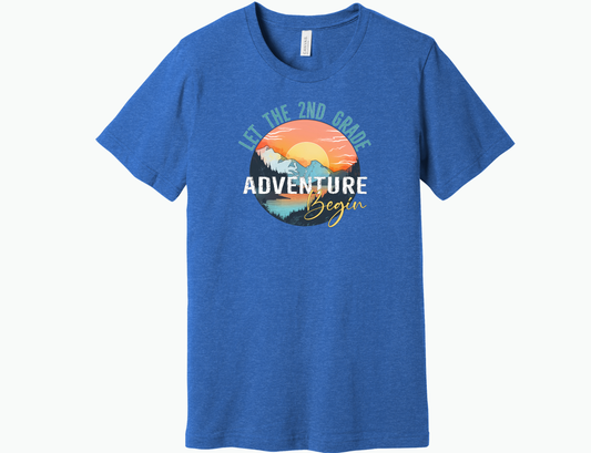 3rd grade Adventure Begins Shirt
