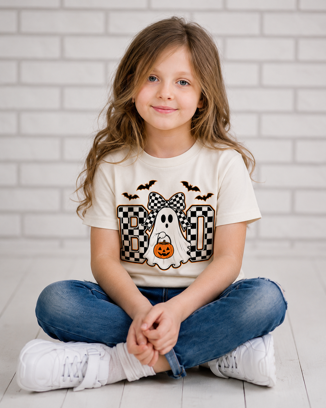 Checkered Boo Shirt