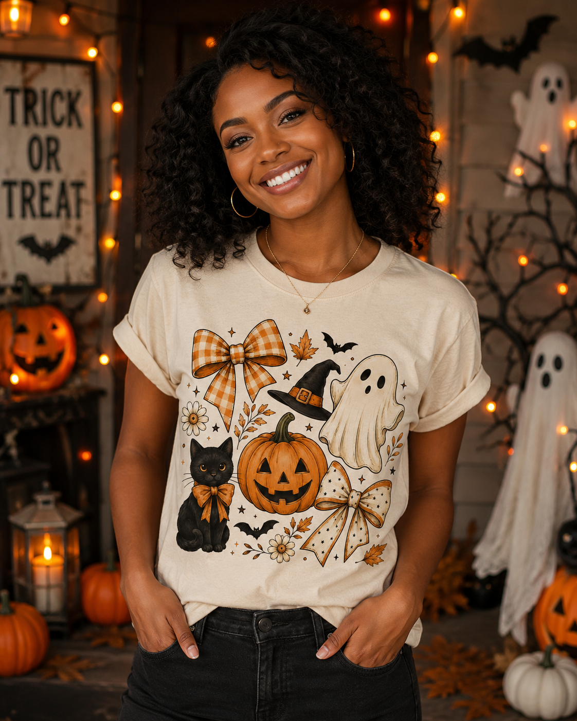 Halloween Collage Shirt