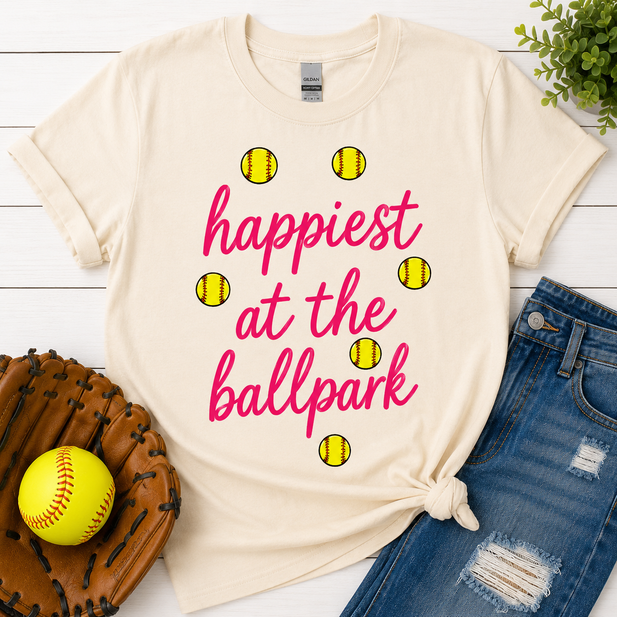 Happiest at the ballpark Shirt