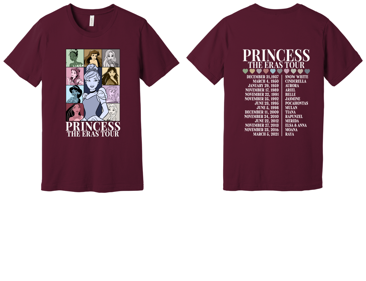 Princess The Eras Tour Shirt