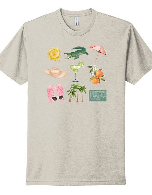 Florida Collage Shirt