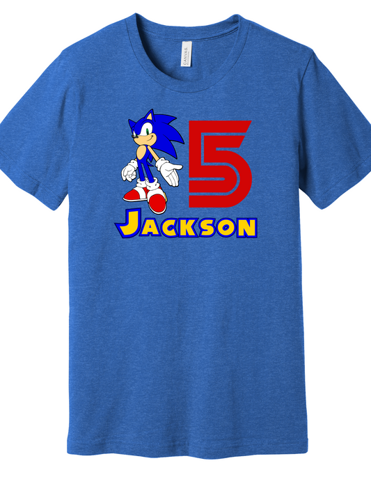 Sonic Birthday Shirt