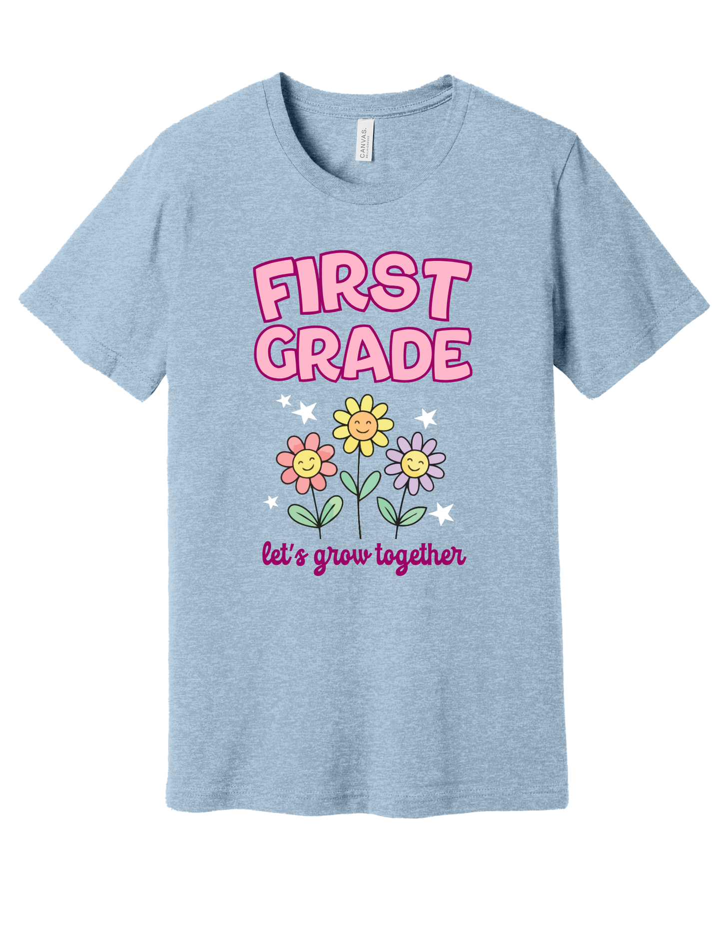 1st Grade Flower Shirt