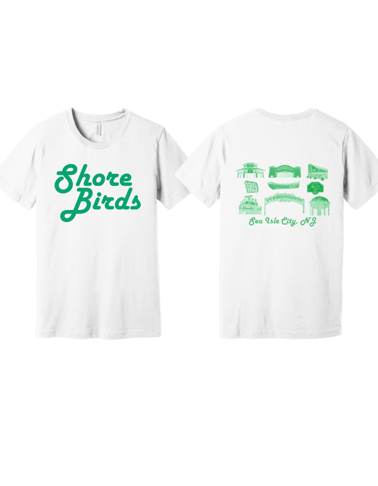 Shore Birds Collage Shirt