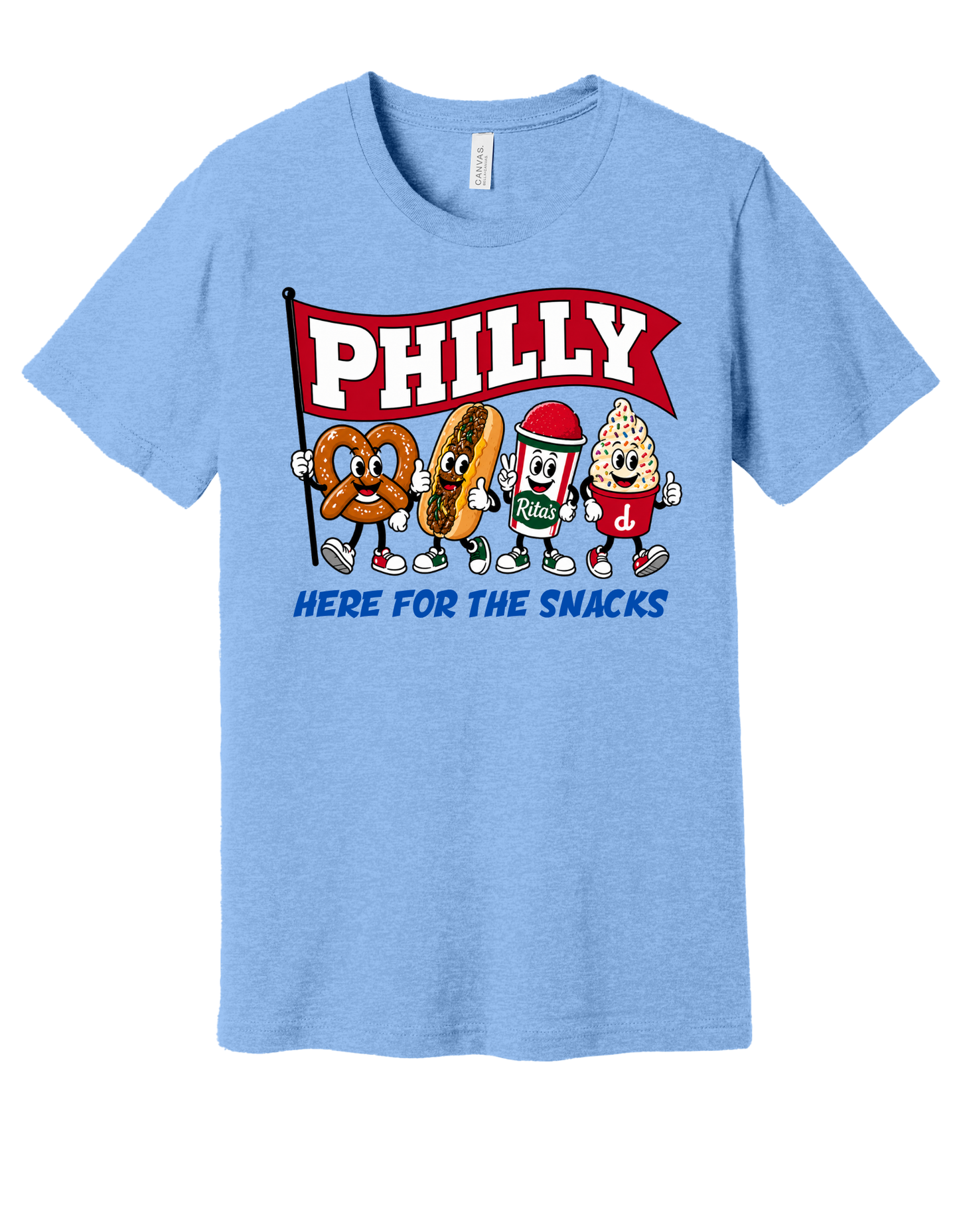 Here for the Snacks Shirt
