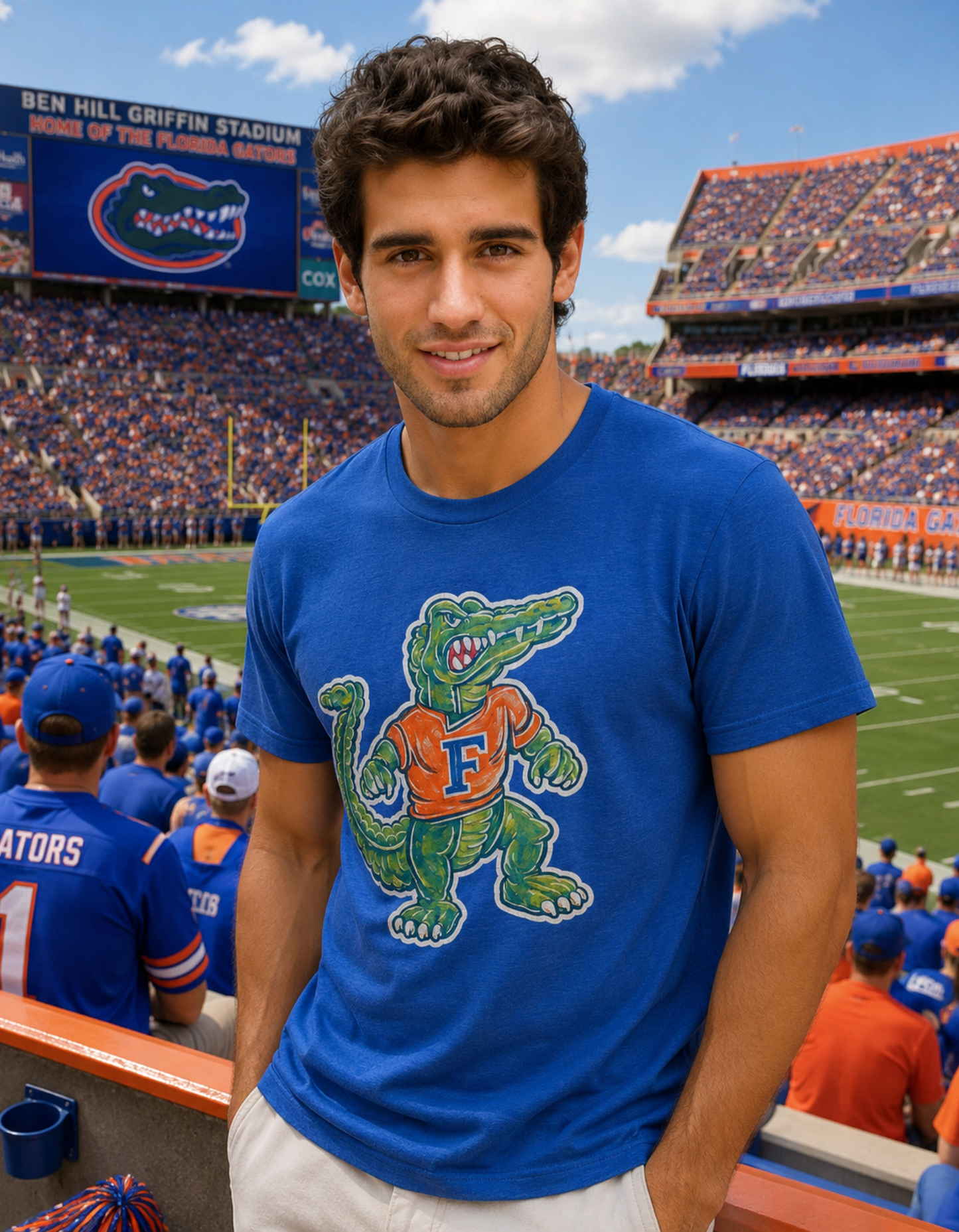 UF Gator Watercolor Shirt