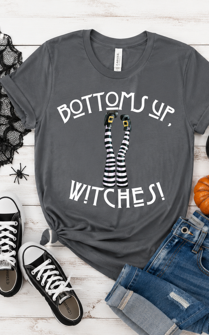 Bottoms Up Witches Shirt